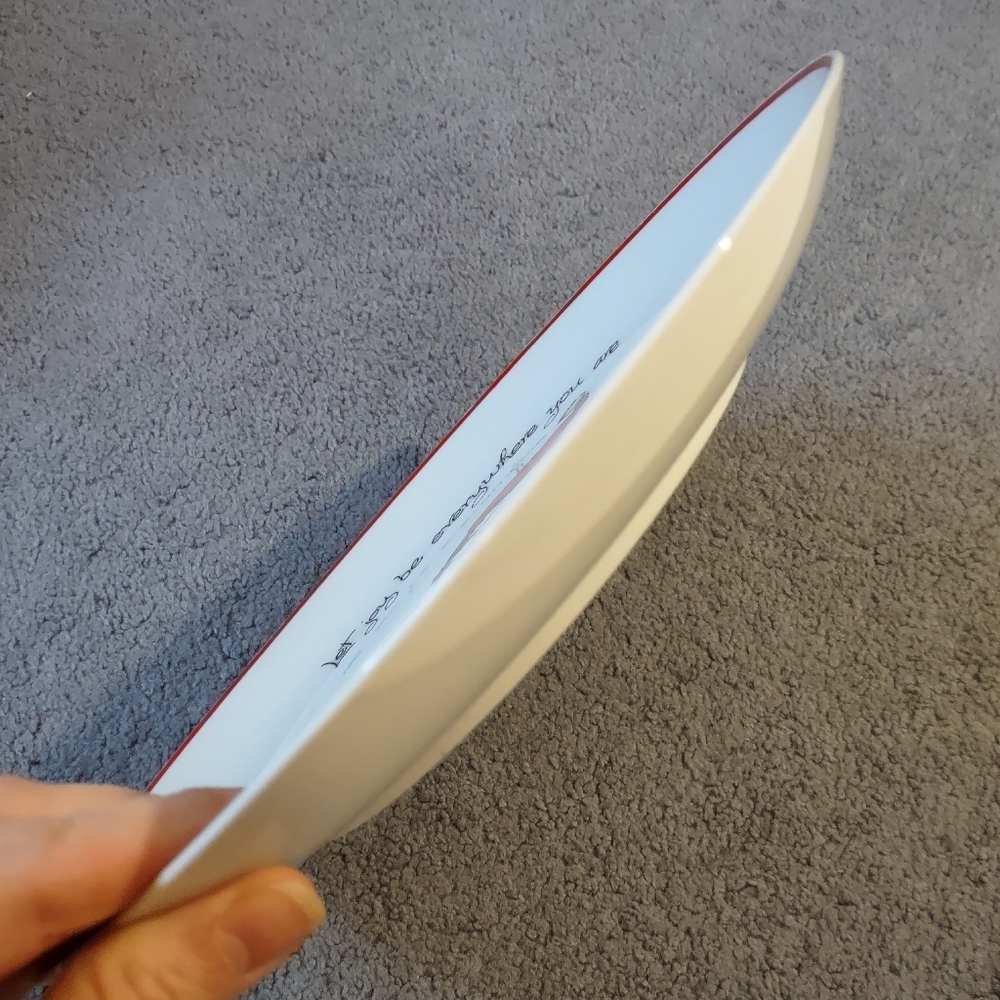 10" Vintage 1973 Kewpie Christmas Plate Dish Art - Picture 4 of 8